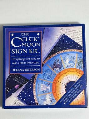 The Celtic Moon Sign Kit Complete Boxed Astrology Set Helena Paterson